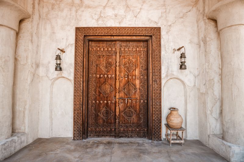 Traditional Wooden Door
