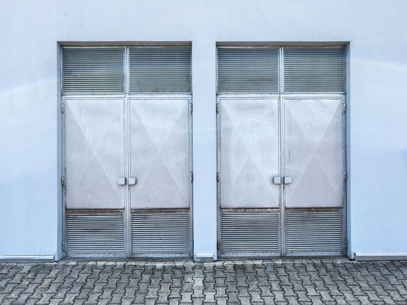 Industrial Metal Door