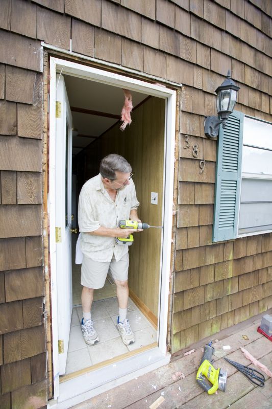 Main Door Renovation Process