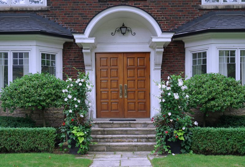 Elegant Wooden Main Door